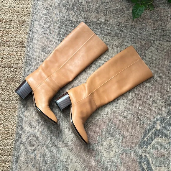 J. Crew Camel Heeled Boots - Picture 4 of 11
